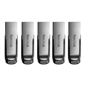 فلش مموری سن دیسک مدل Ultra Flair CZ73 ظرفیت 32 گیگابایت بسته 5 عددی